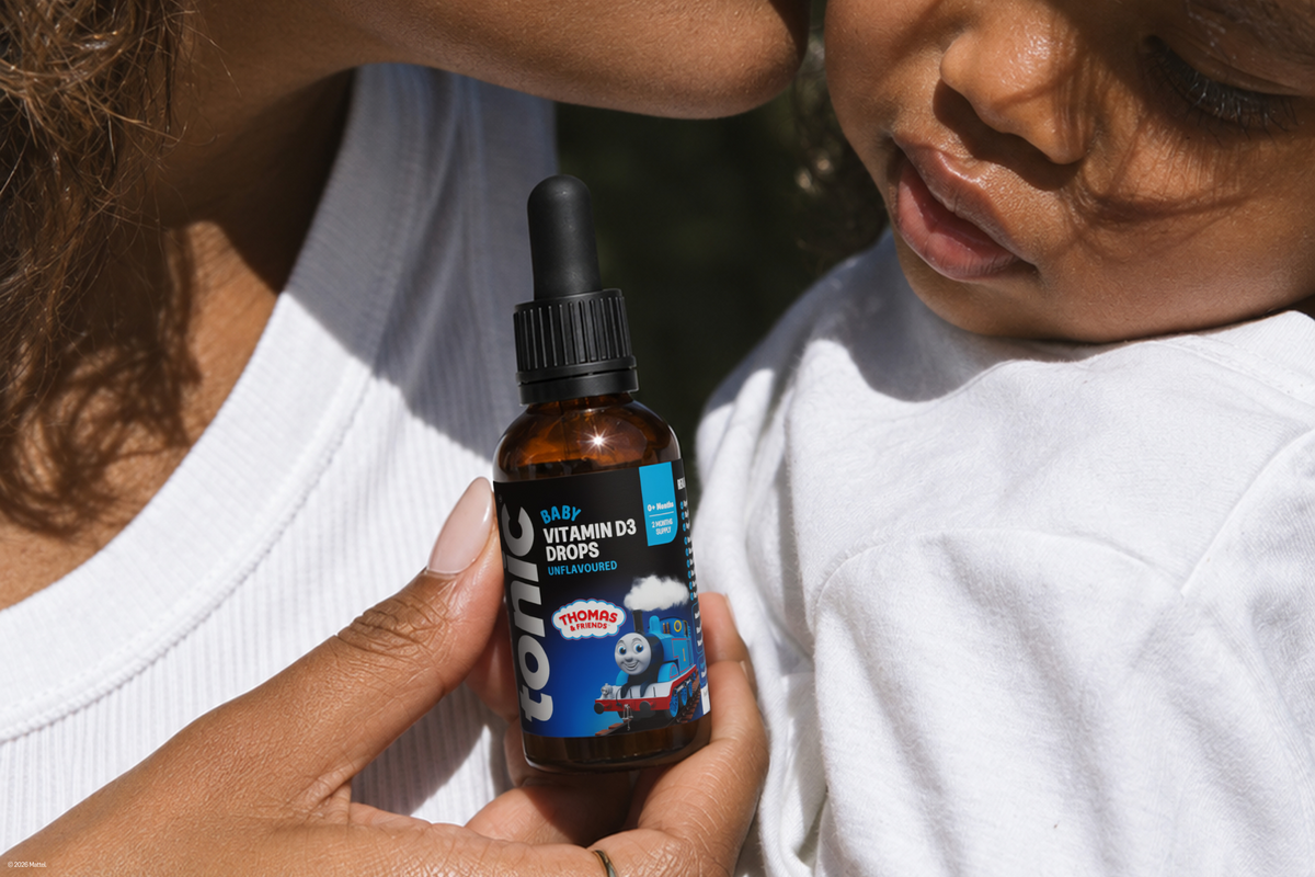 Introducing Thomas & Friends™ Baby Vitamin D3 Drops