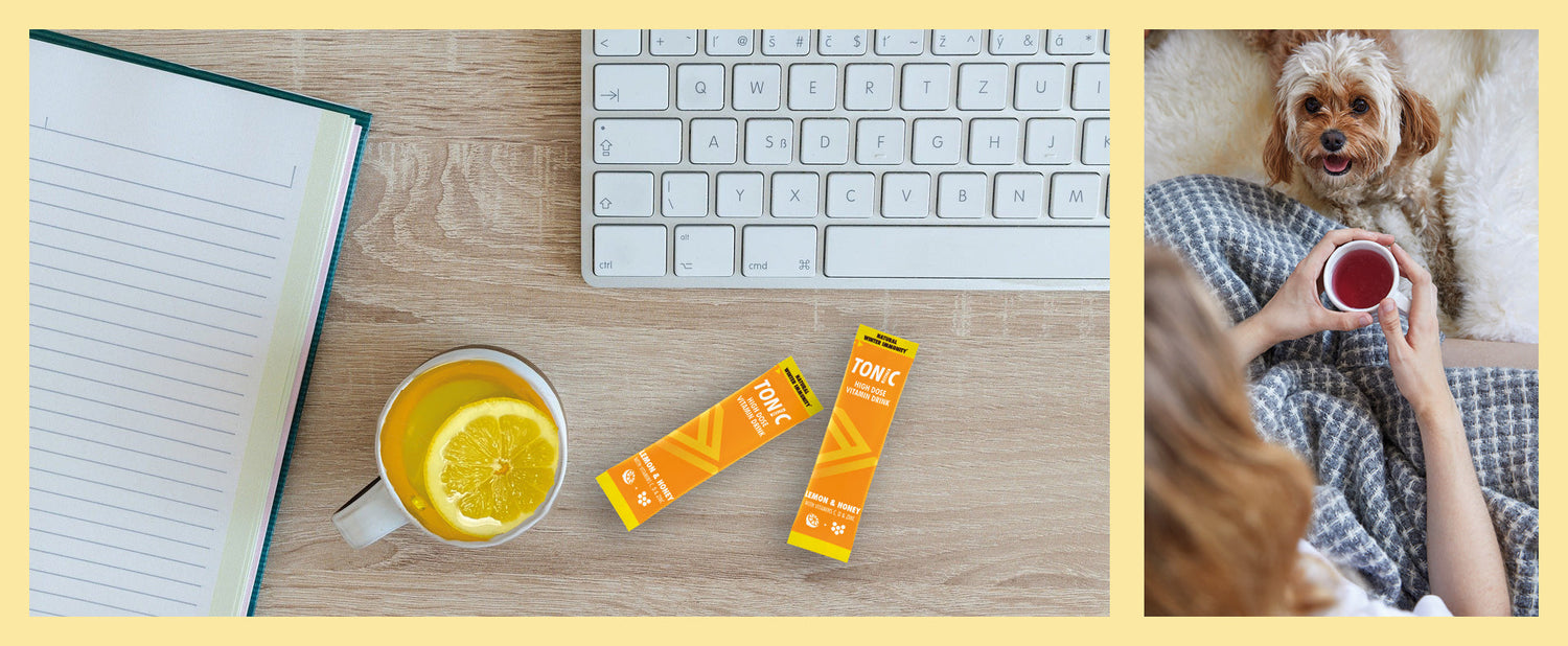 working from home with tonic