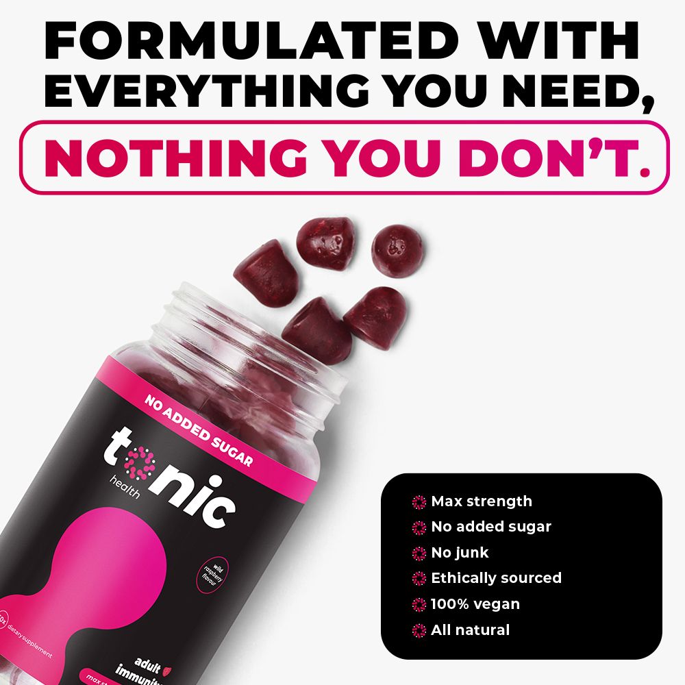Tonic Health Adult Immunity Gummies Everything You Need
