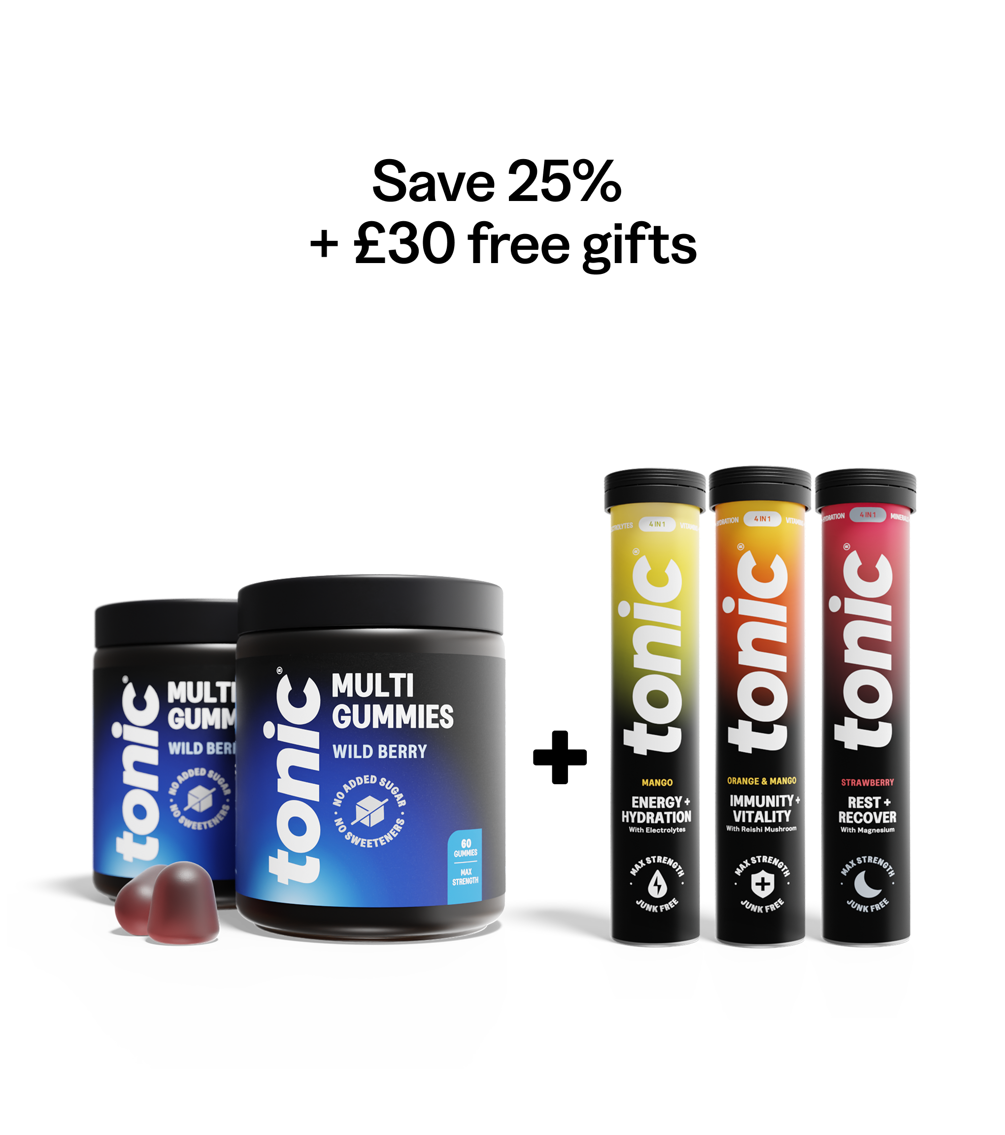 Tonic Health Multivitamin Gummies - 2 Months Multivitamin Gummies - 2 Months