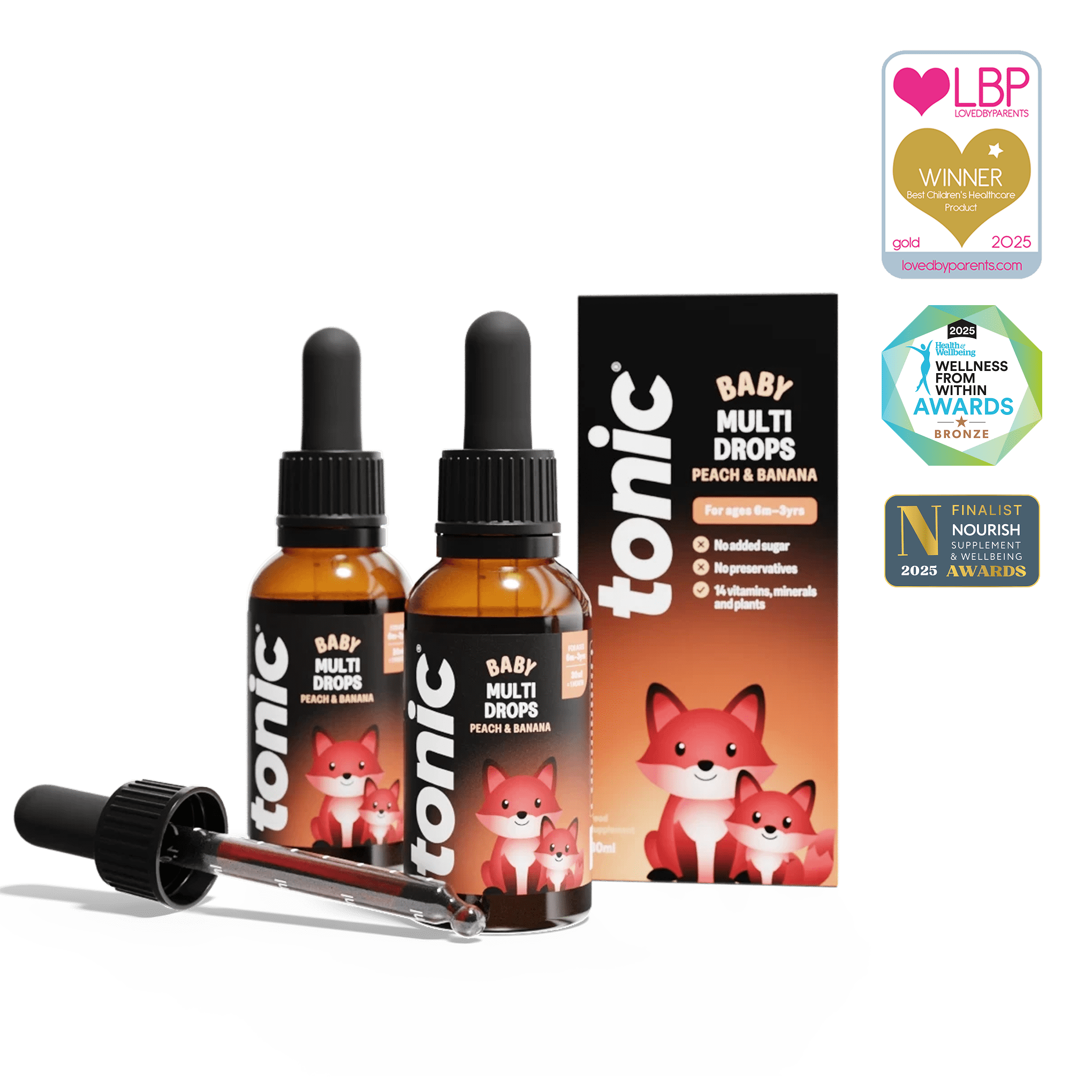 Tonic Health Baby Multi Drops Tonic Health | Baby Multivitamin Drops