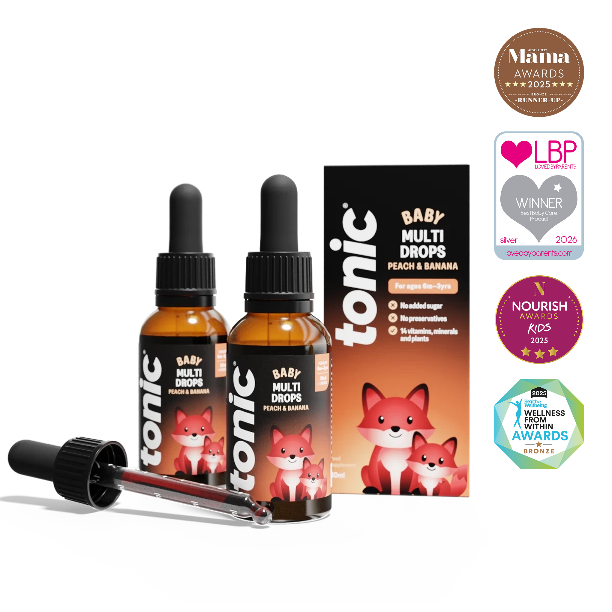 Tonic Health Baby Multi Drops Tonic Health | Baby Multivitamin Drops