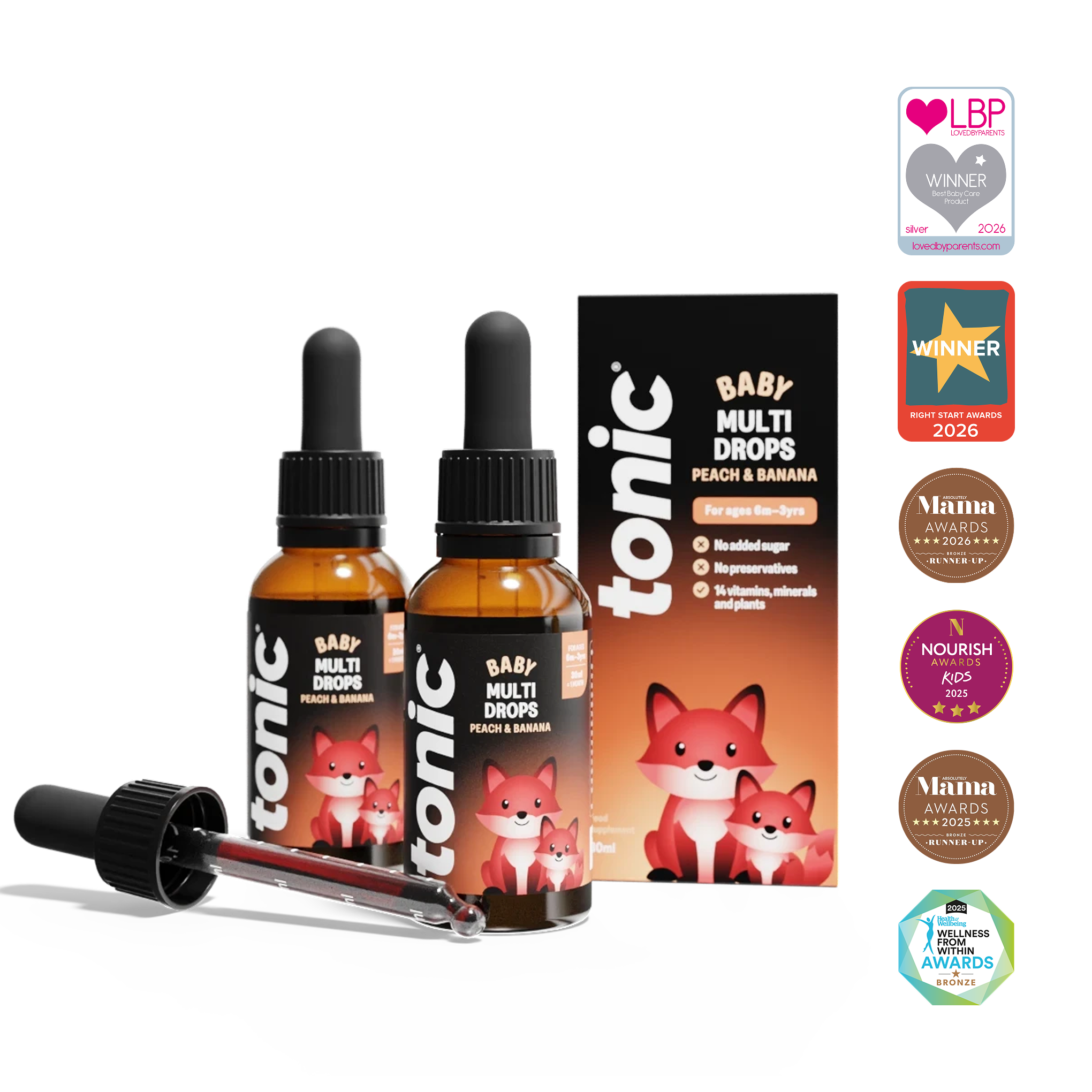 Tonic Health Baby Multi Drops Tonic Health | Baby Multivitamin Drops