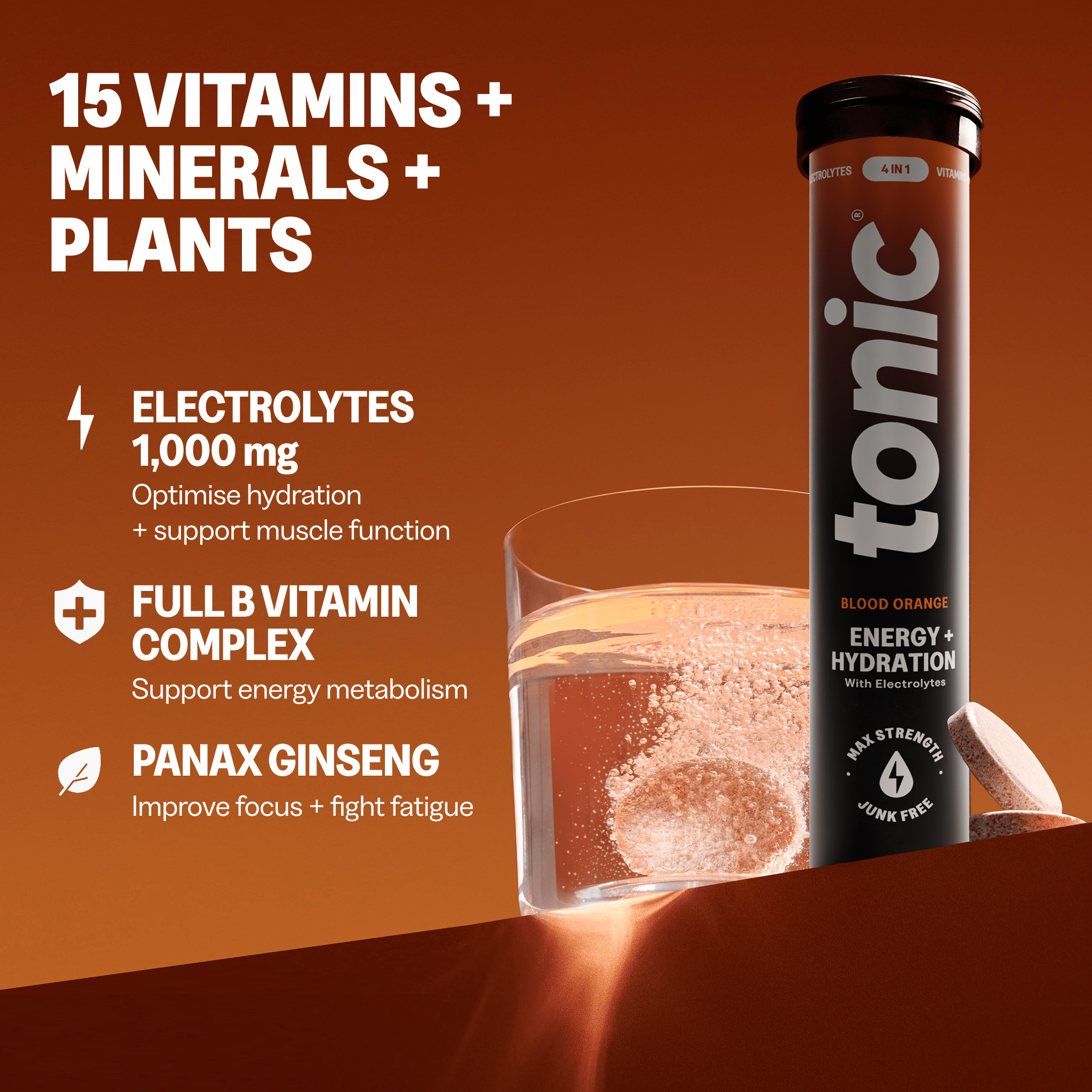 Tonic Health Energy + Hydration Energy & Hydration - Fuel your energy & hydration | Tonic Health