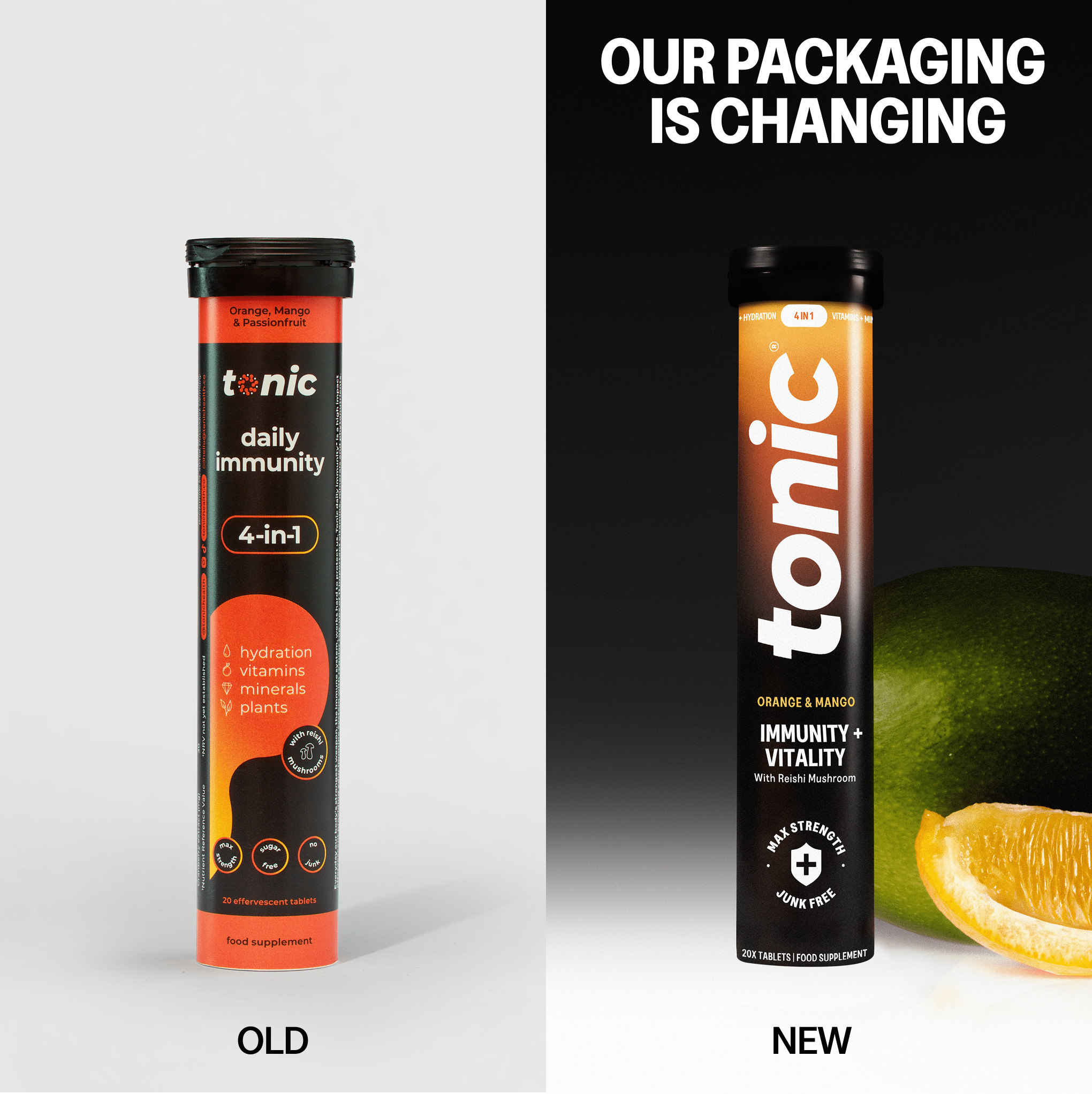 Tonic Health Immunity + Vitality Daily Immunity - Vegan Health Supplement | Tonic Health