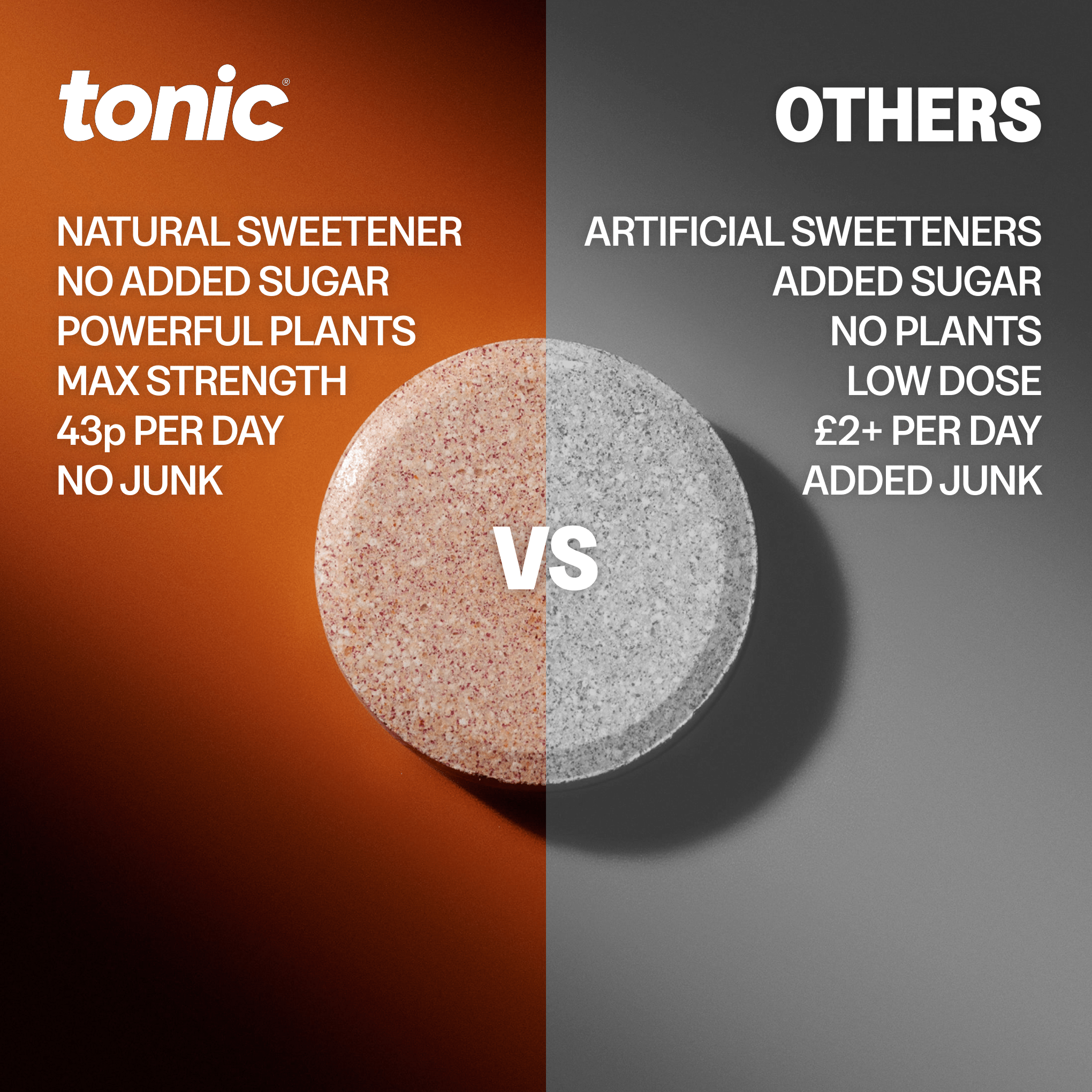 Tonic Health Immunity + Vitality Daily Immunity - Vegan Health Supplement | Tonic Health