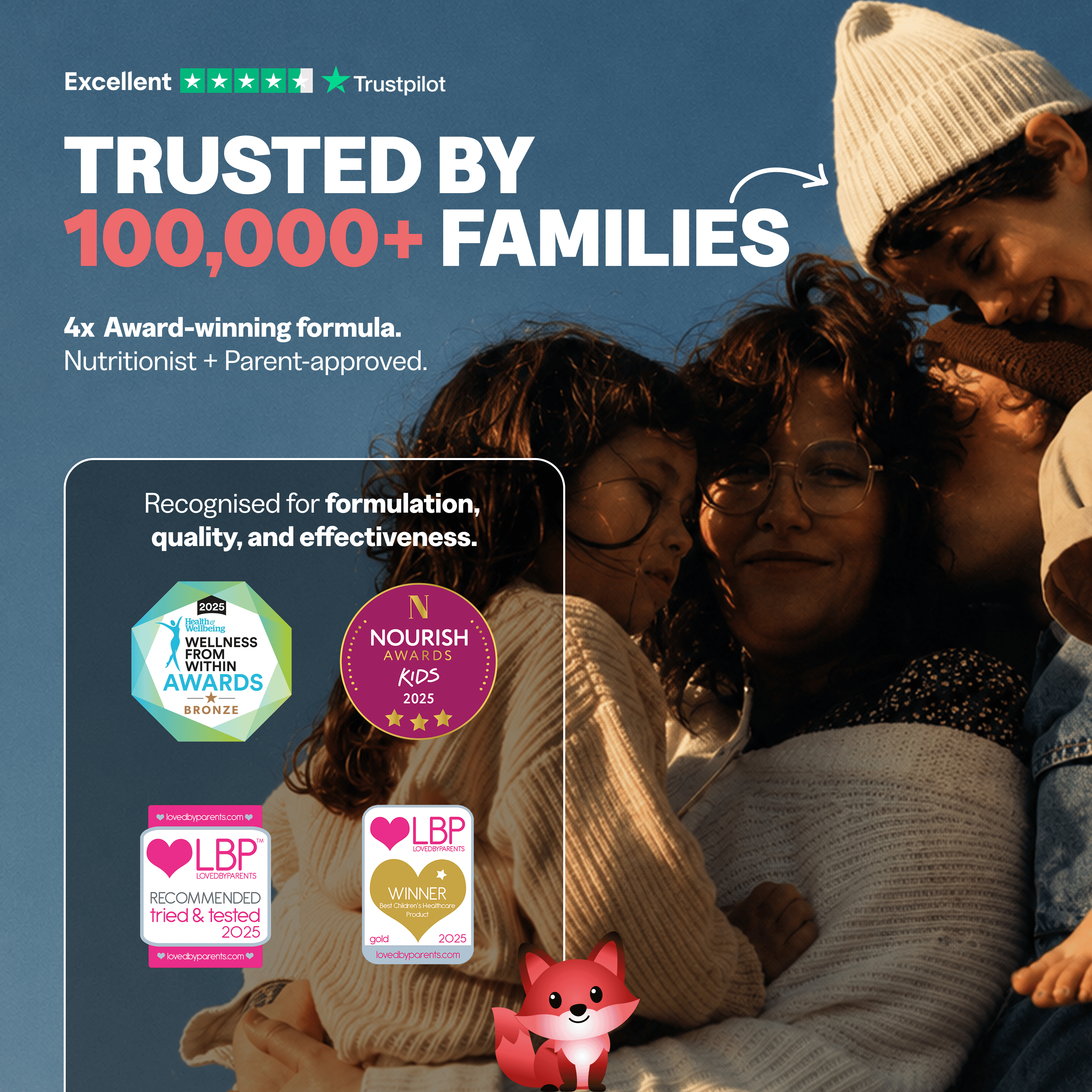 Tonic Health Family Multivitamin Gummies Bundle – 2 Month Supply for Kids & Adults Family Multivitamin Bundle | Kids & Adults | 2 Month Supply | Tonic