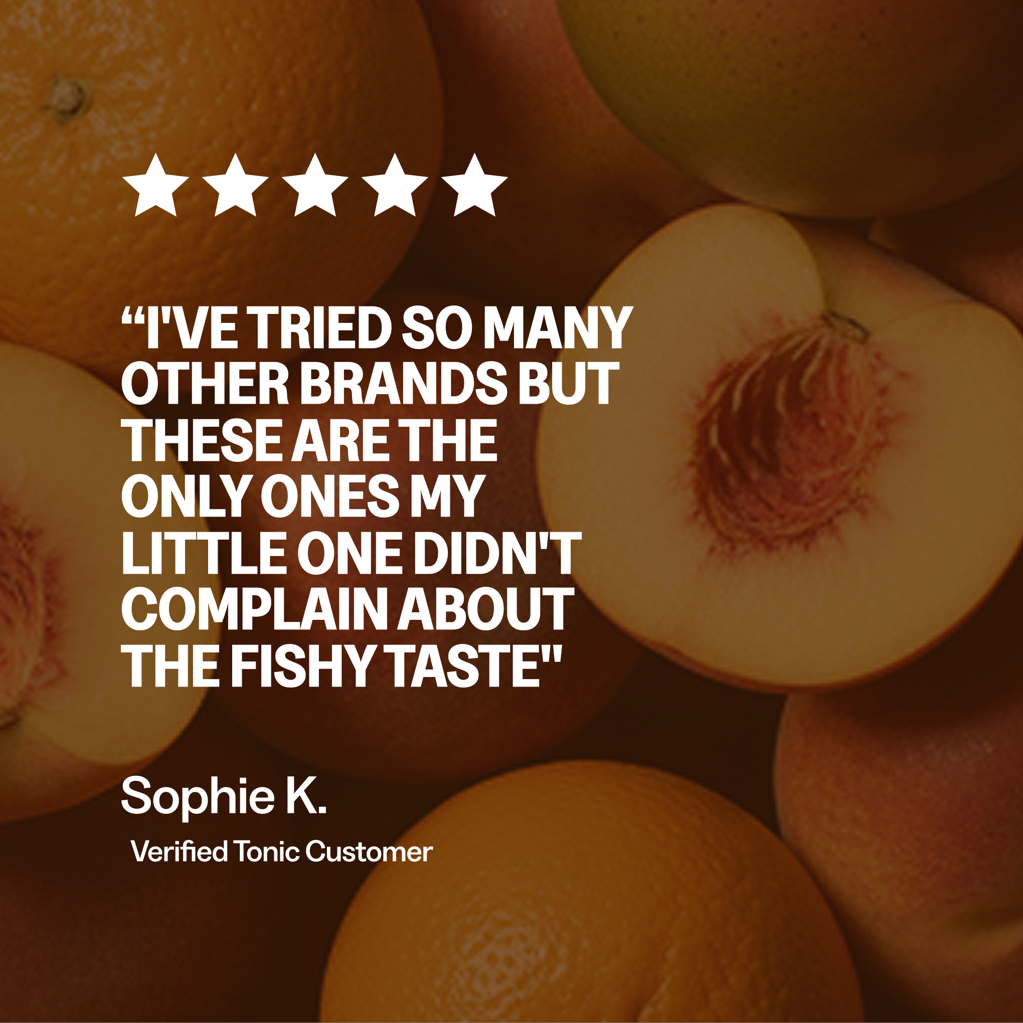 Tonic Health Tropical Kids Omega-3 Gummies Kids Omega-3 Gummies | DHA & EPA for Brain & Vision | Tonic