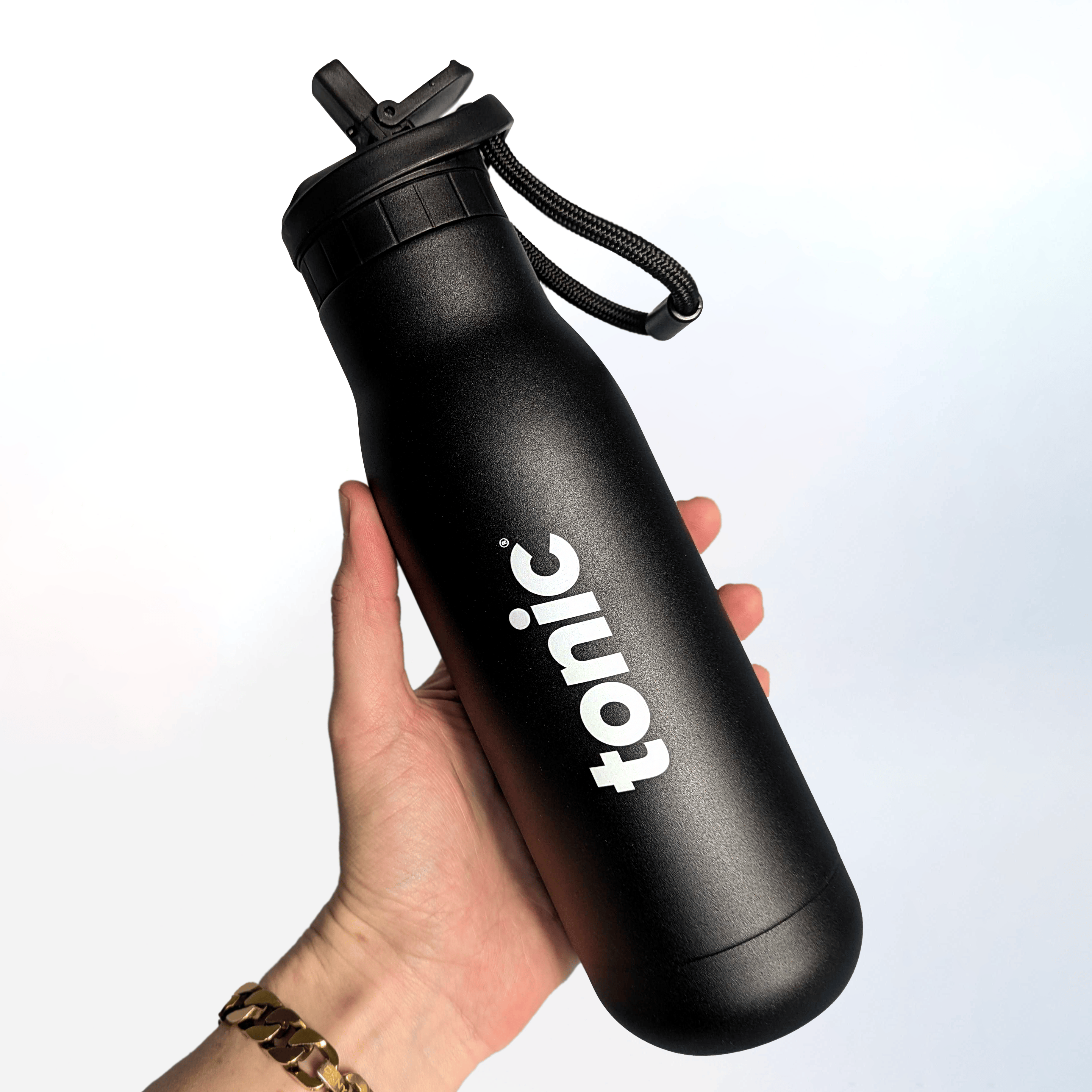 Tonic Health Tonic Sports Bottle Tonic Health 500 ml Sports Bottle | Insulated, Straw Lid & Wrist Strap
