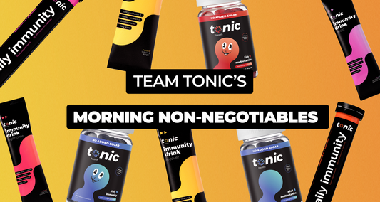 Team Tonic's morning non-negotiable's