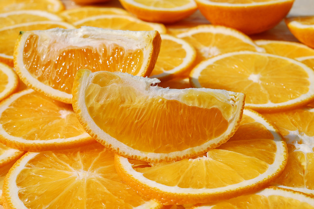Vitamin C-rich oranges