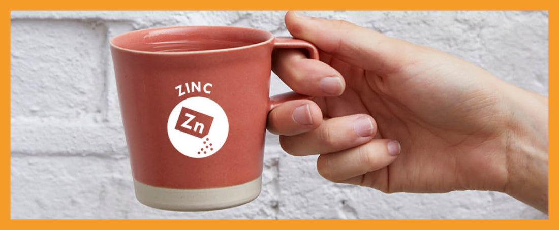 mug of immune-healthy zinc