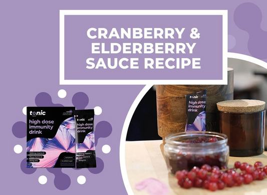 cranberry-elderberry sauce