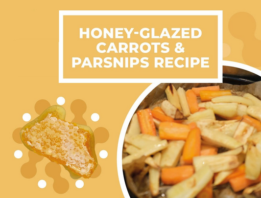 honey glazed parsnips