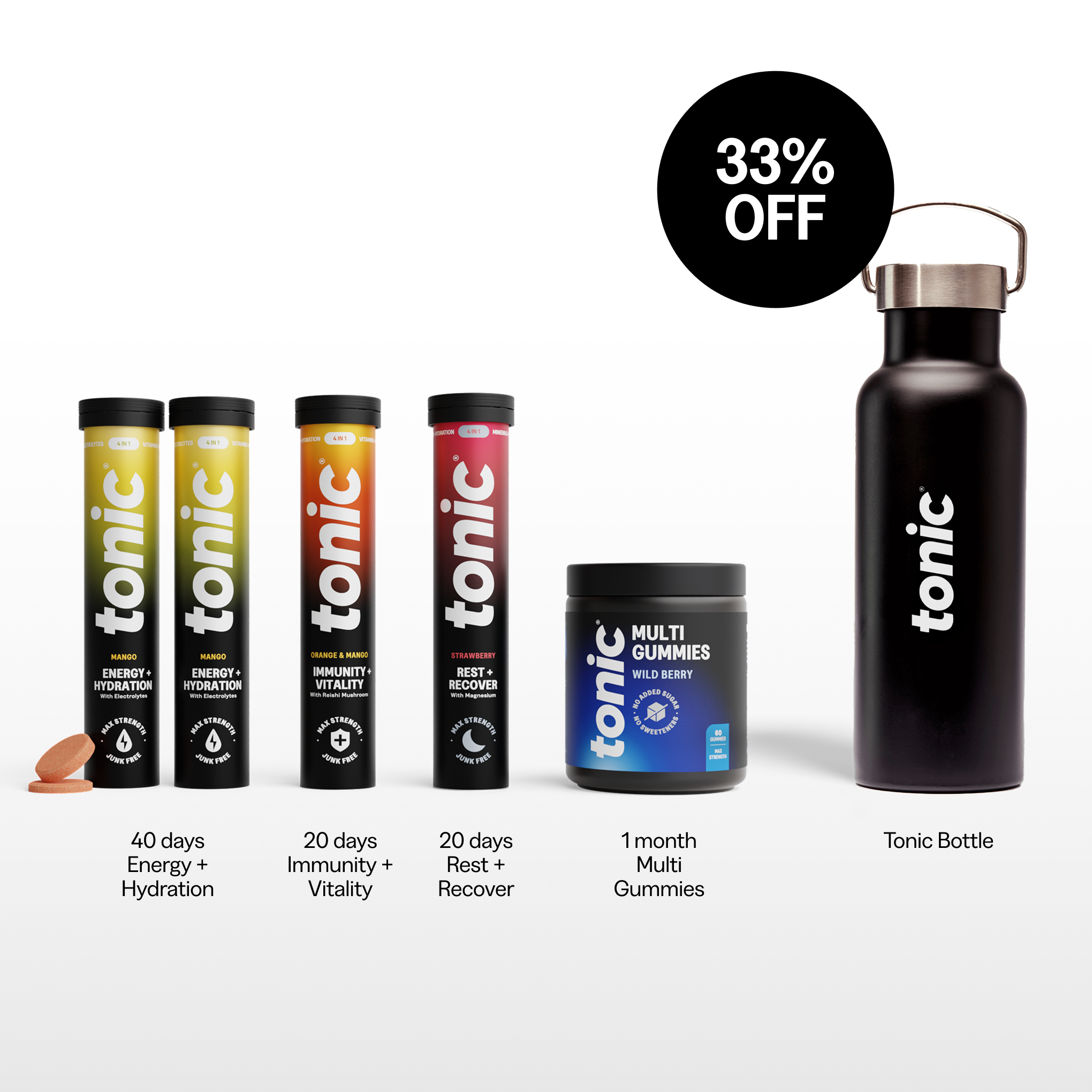 Tonic Health Discovery Bundle Discovery Bundle