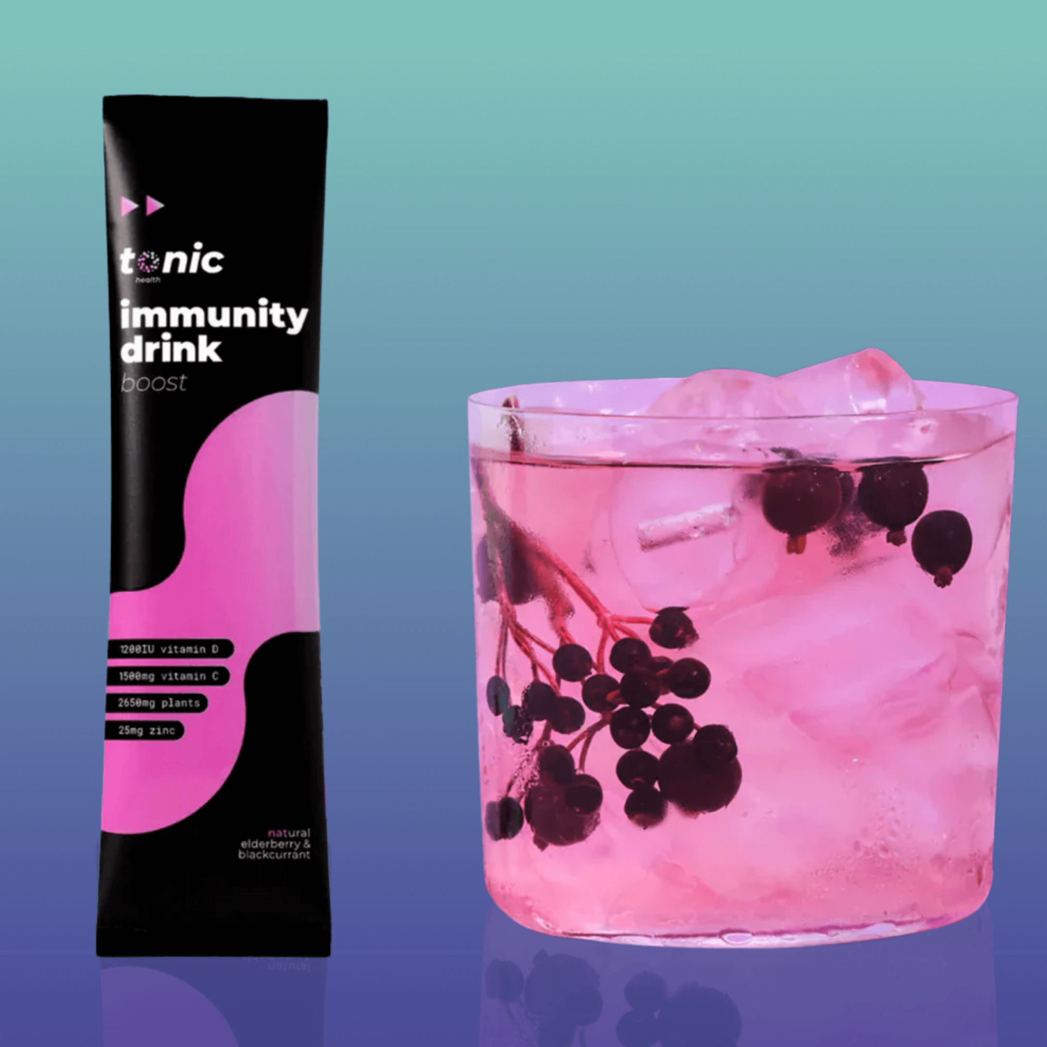 Tonic Health Boost Immunity Elderberry Boost Immunity | Max Strength | Tonic Health