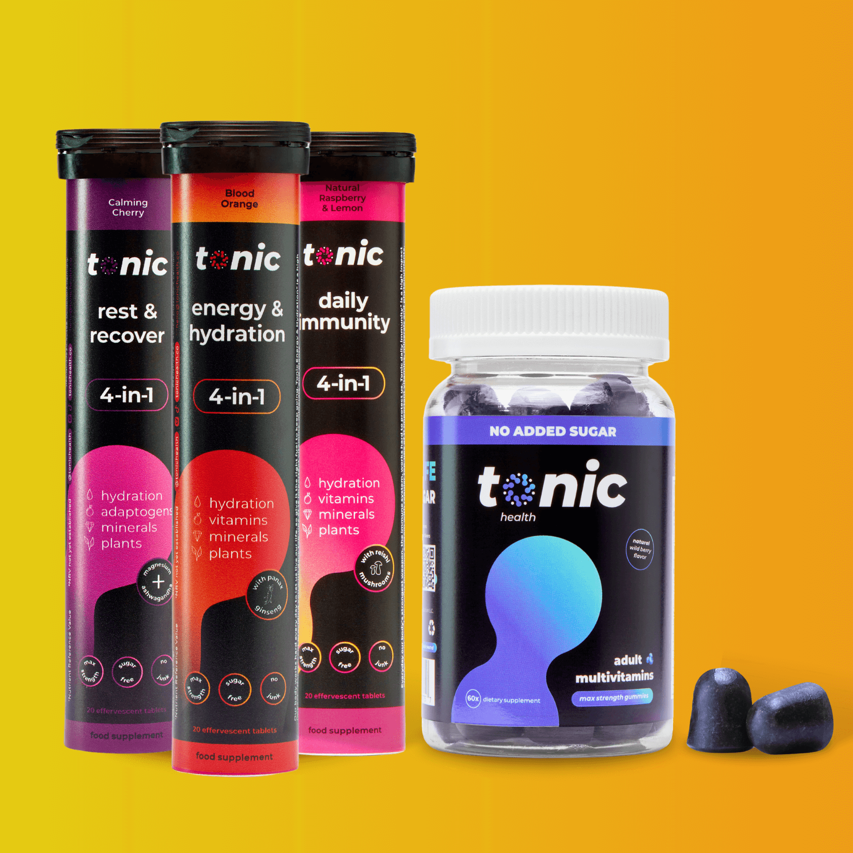 Tonic Health Gummies Tin