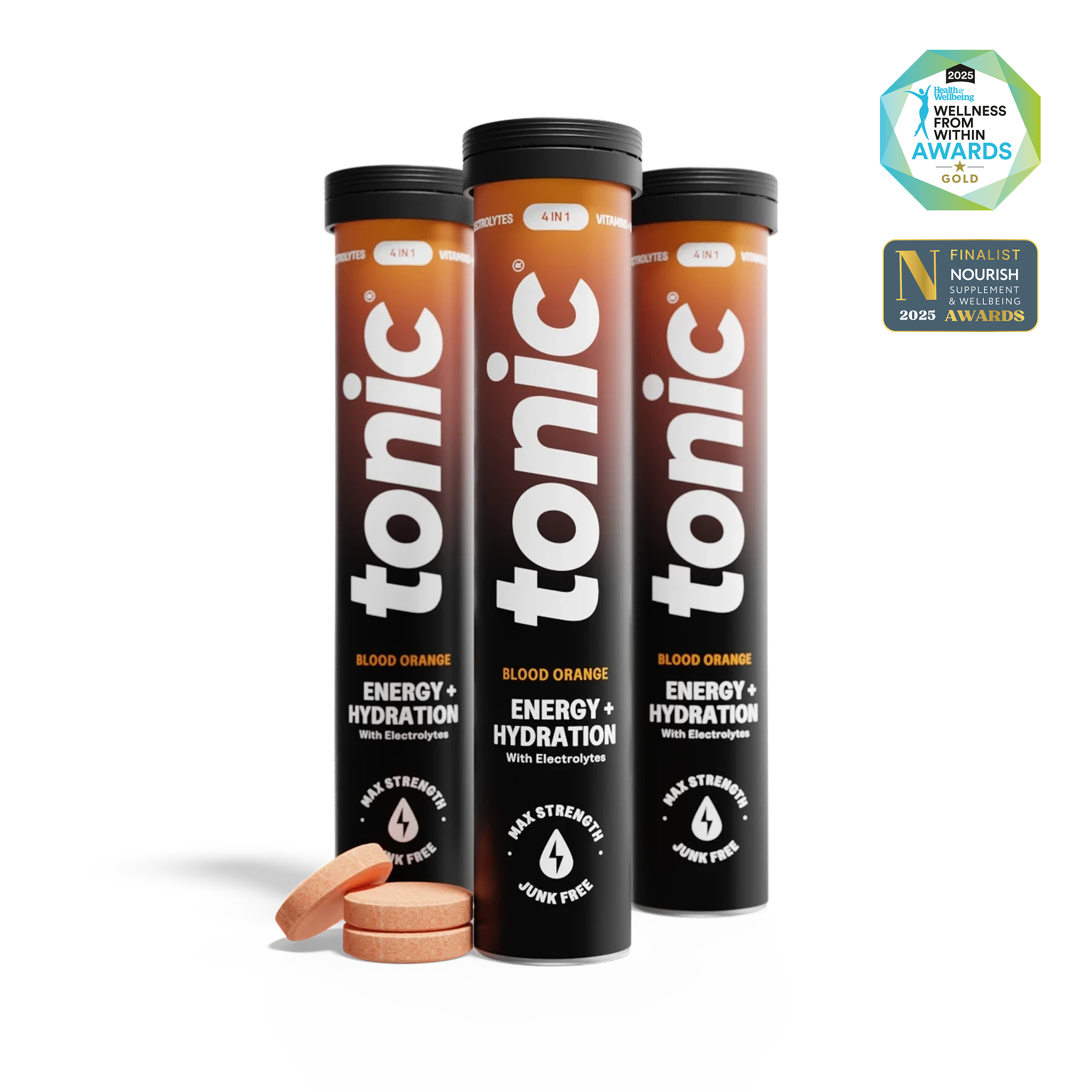 Tonic Health Blood Orange Energy + Hydration Energy & Hydration - Fuel your energy & hydration | Tonic Health