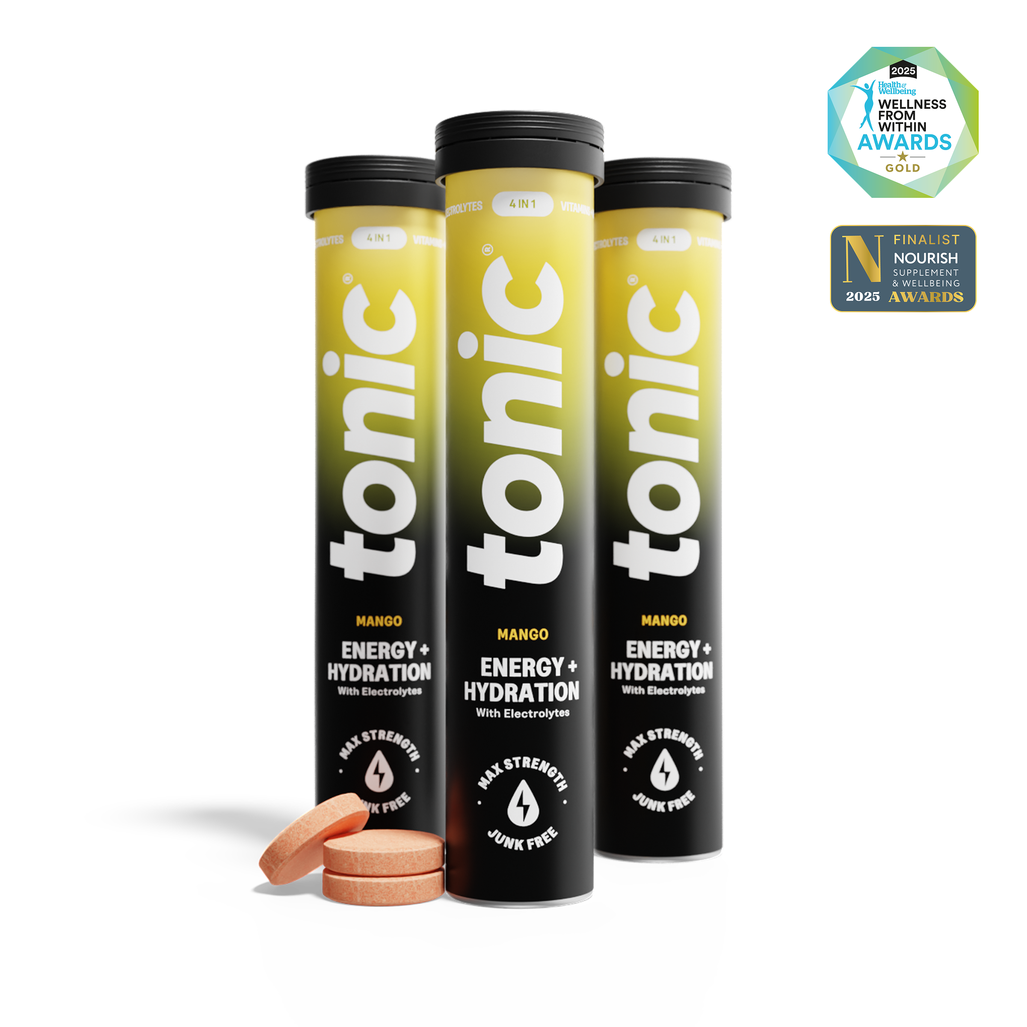 Tonic Health Mango Energy + Hydration Energy & Hydration - Fuel your energy & hydration | Tonic Health