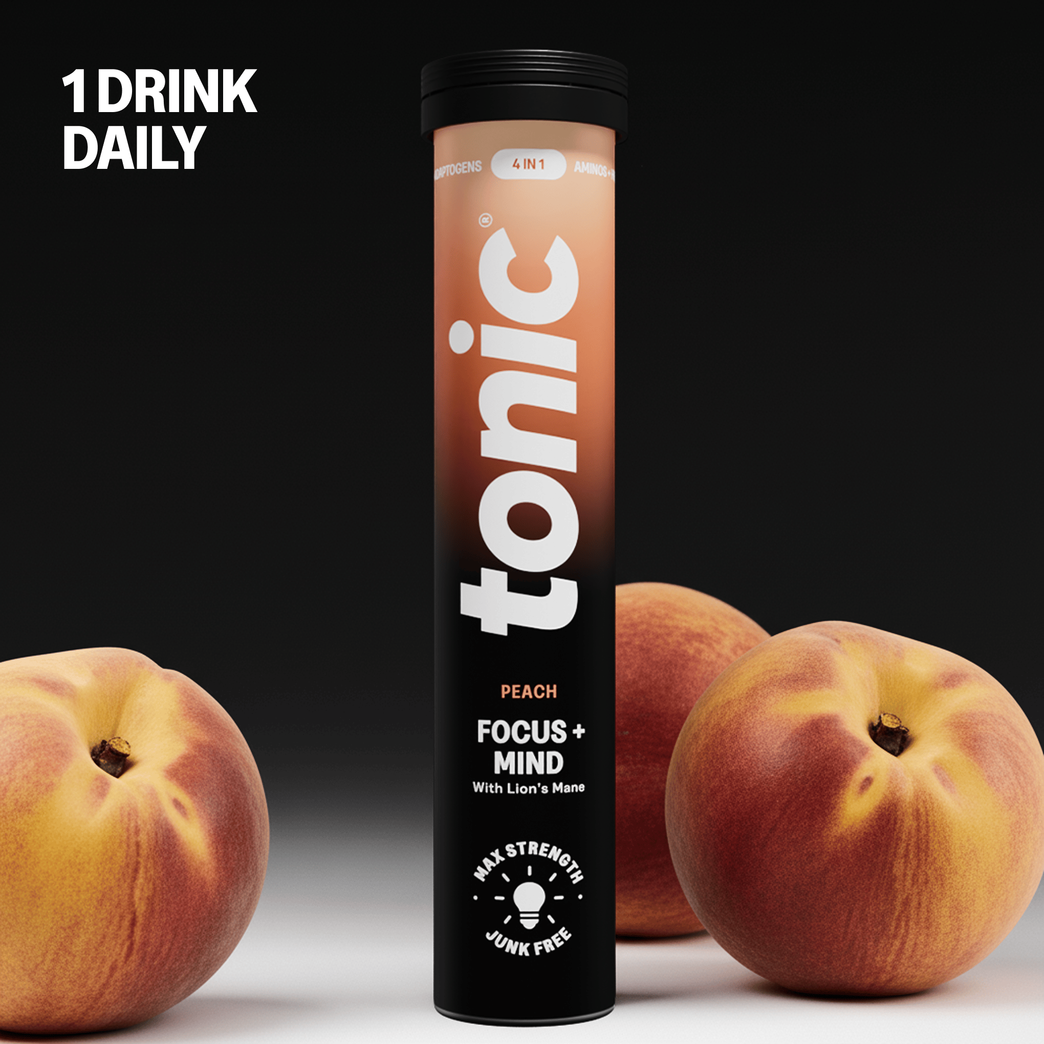 Tonic Health Focus + Mind | 40 Day Supply | 2 Tubes Focus + Mind - 40 day supply | Tonic Health