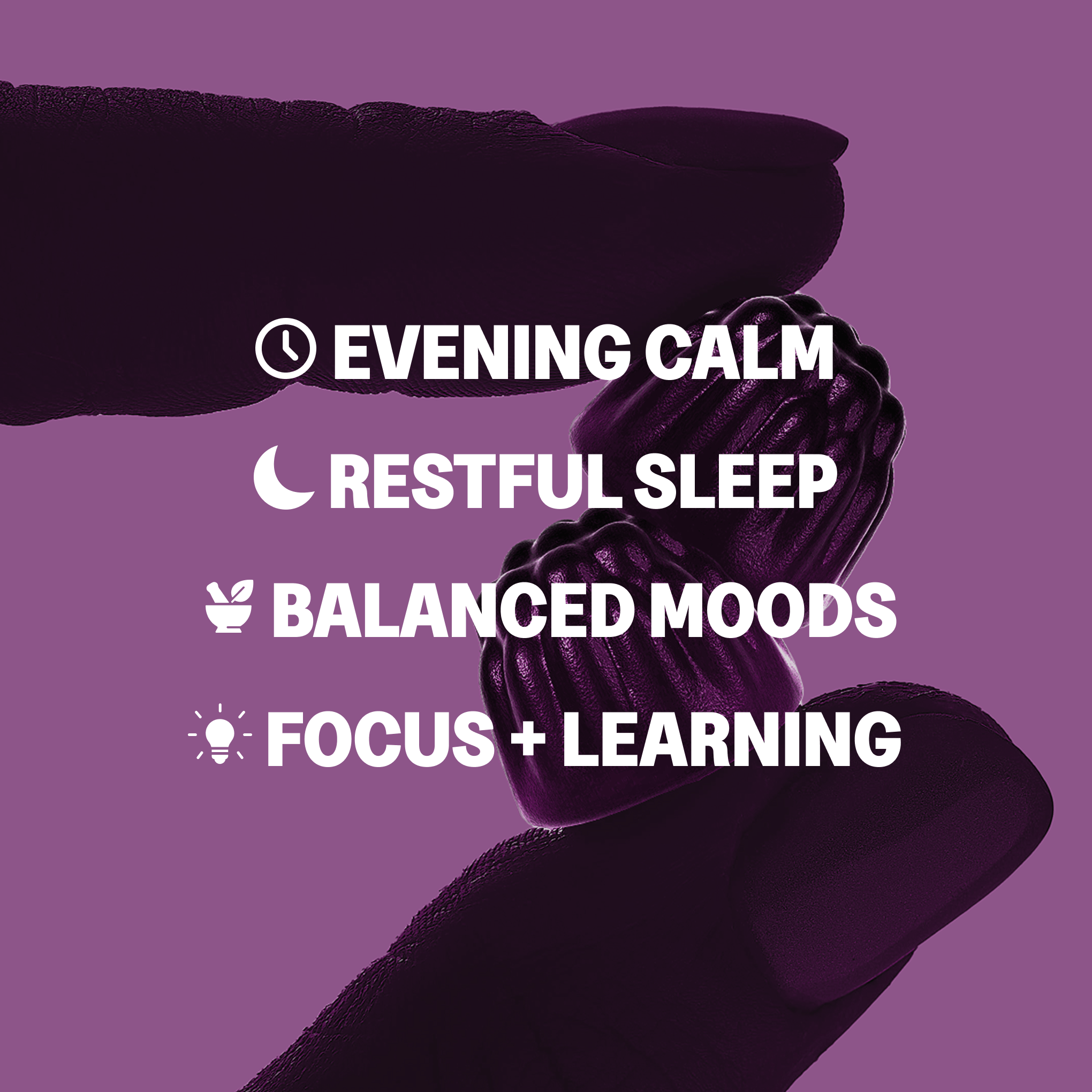 Tonic Health Raspberry Kids Calm Gummies Kids Calm Gummies | Children’s Magnesium, Natural Sleep & Anxiety Support