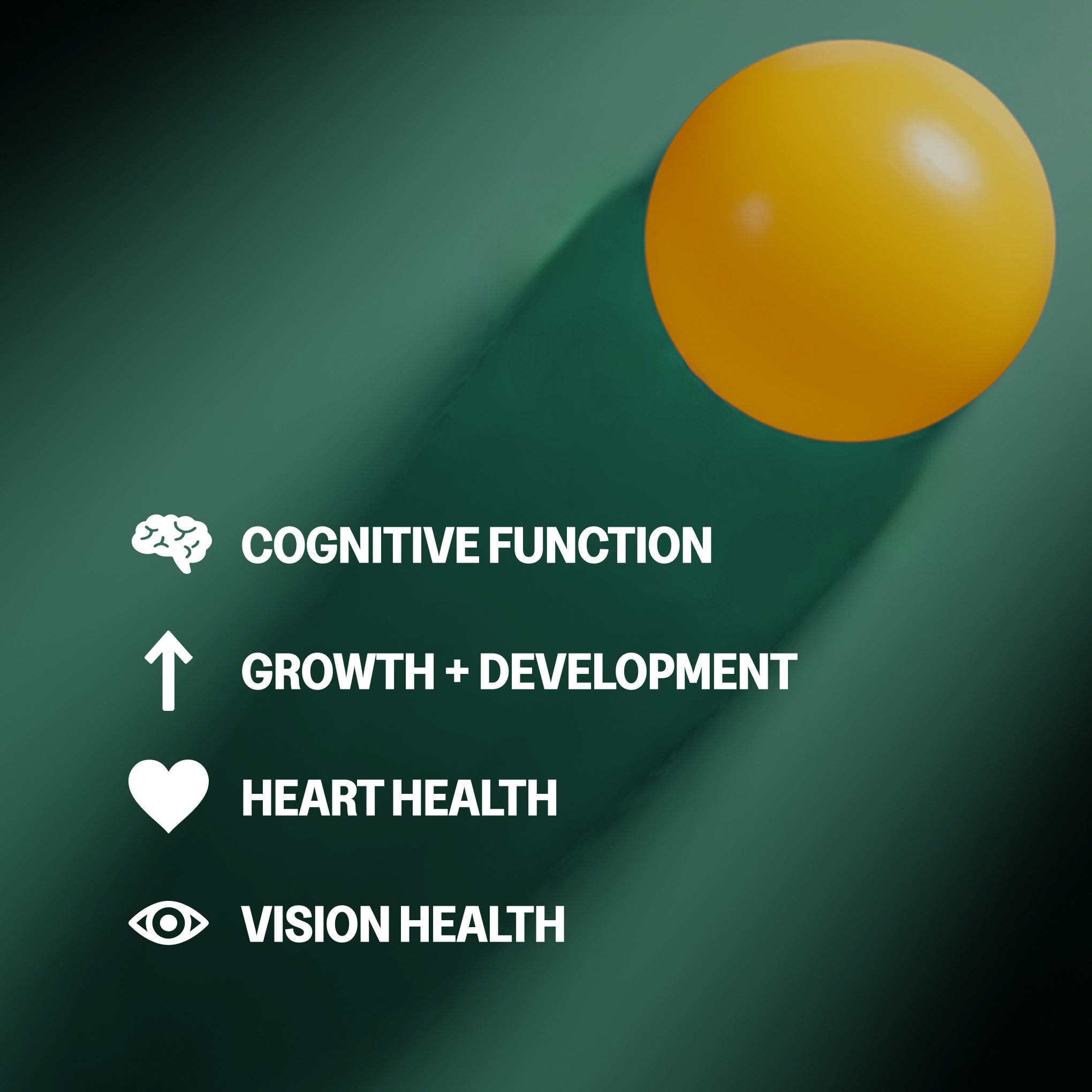 Tonic Health Tropical Kids Omega-3 Gummies Kids Omega-3 Gummies | DHA & EPA for Brain & Vision | Tonic