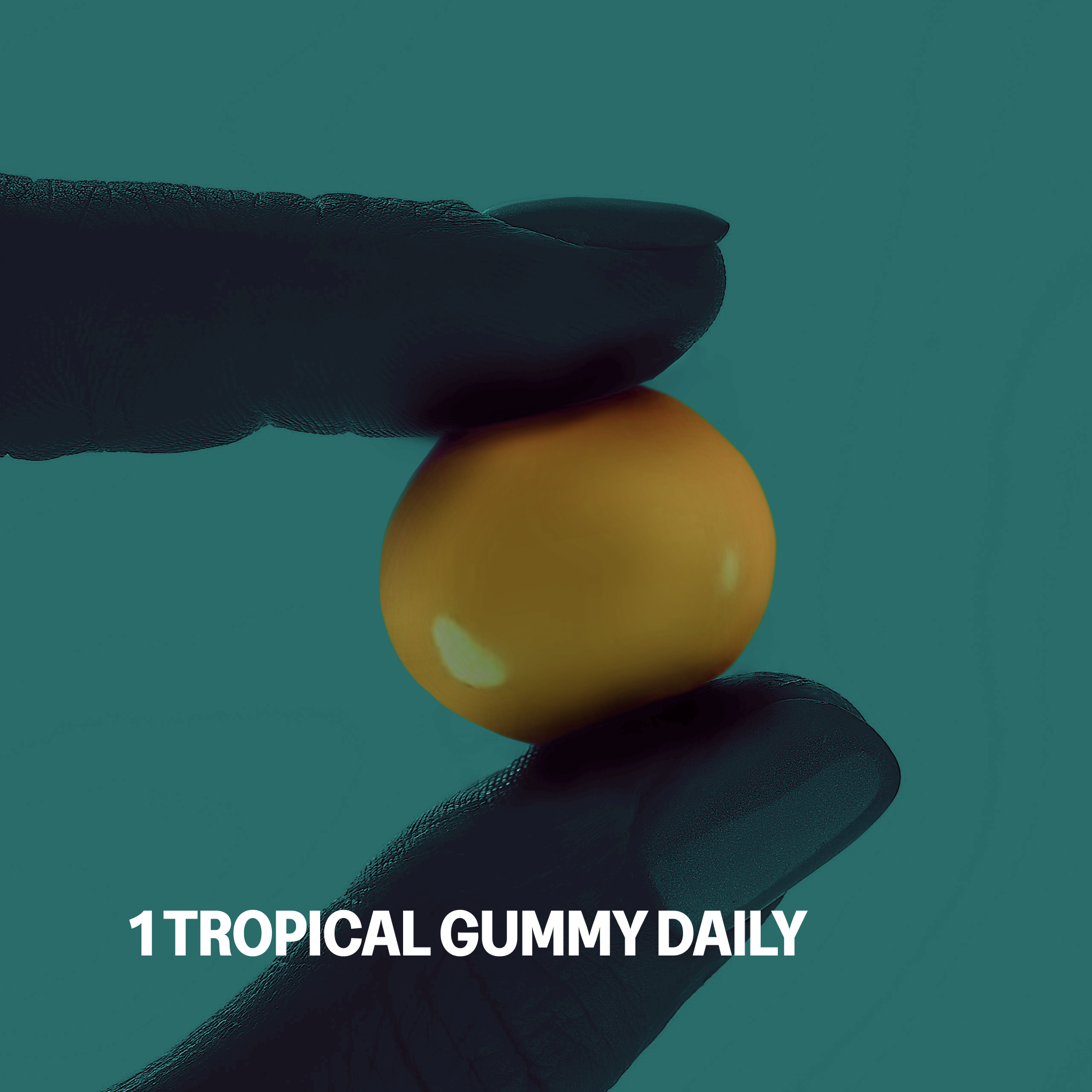 Tonic Health Tropical Kids Omega-3 Gummies Kids Omega-3 Gummies | DHA & EPA for Brain & Vision | Tonic