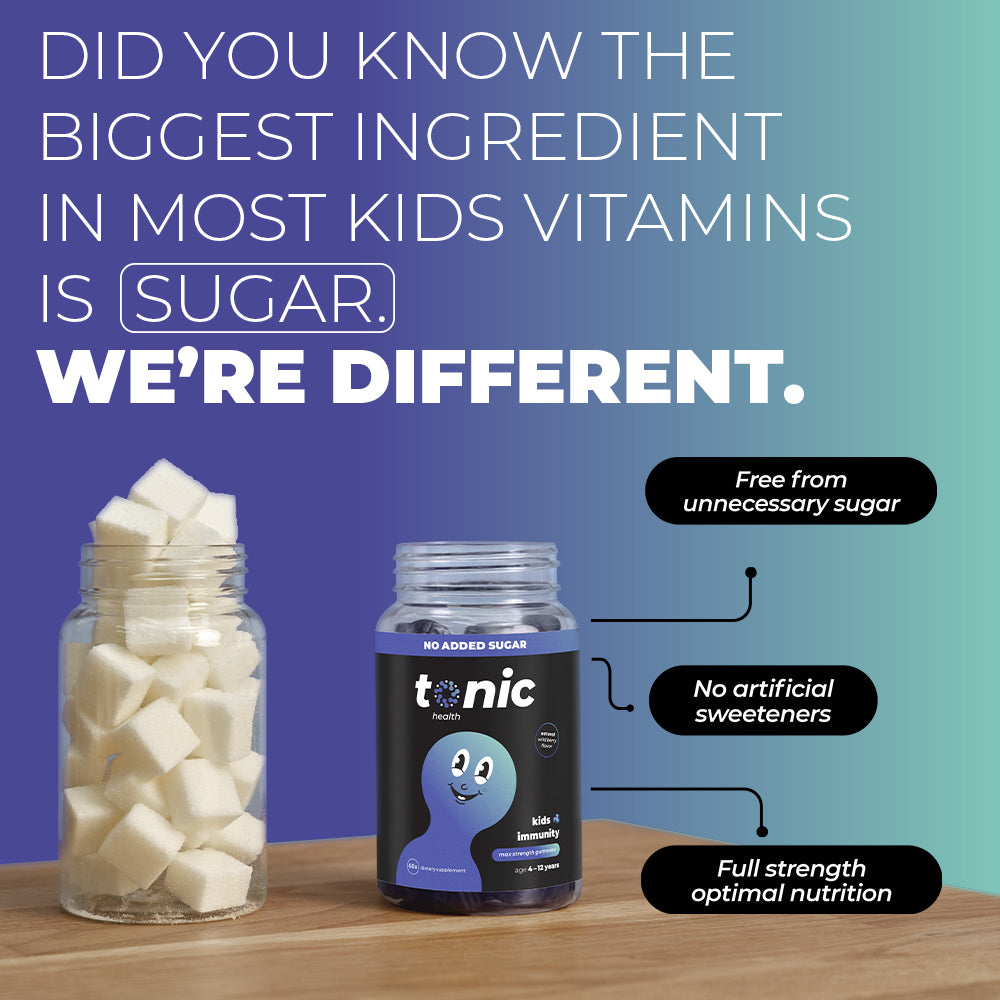 Kids Immunity Gummies | 1 Month Supply | 60 Gummies