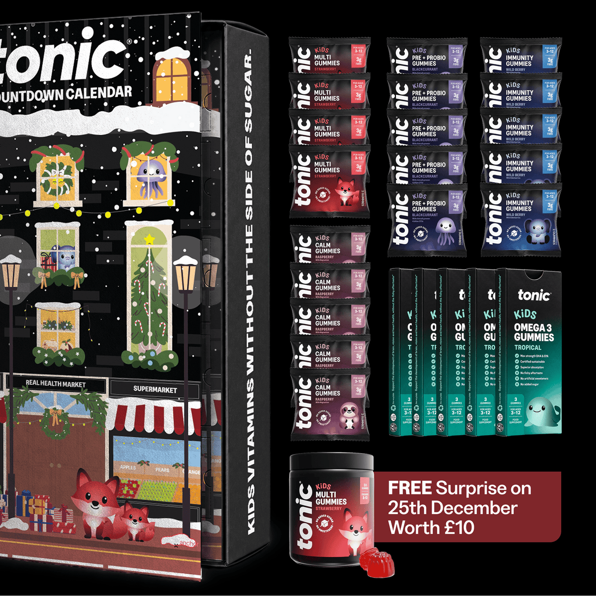 Tonic Health Kids’ Countdown Calendar Kids’ Countdown Calendar